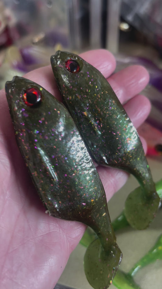 Swamp Trout Baits Creek Snack - Dark Woods